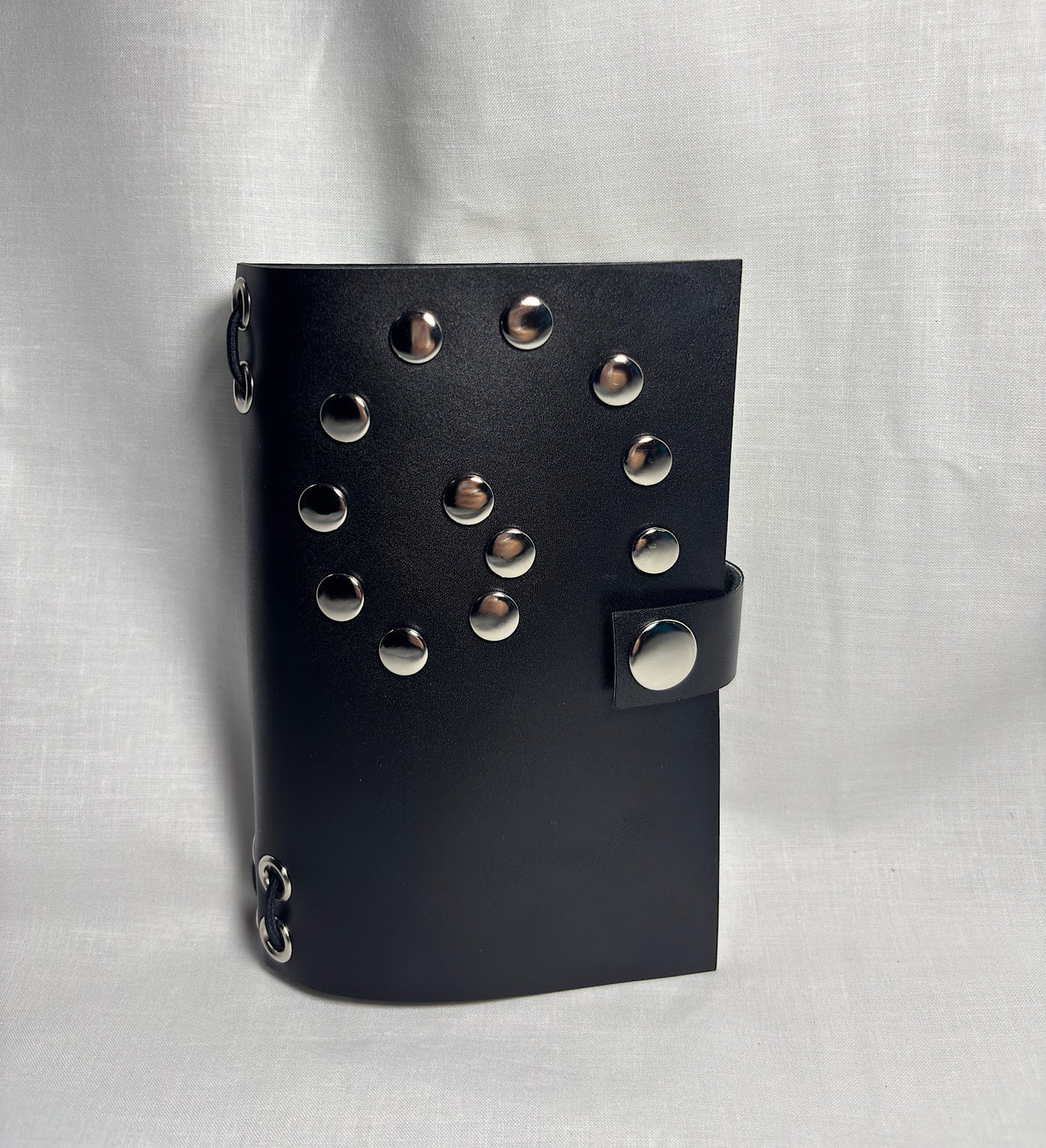 Studded Leather A6 Bifold Journal