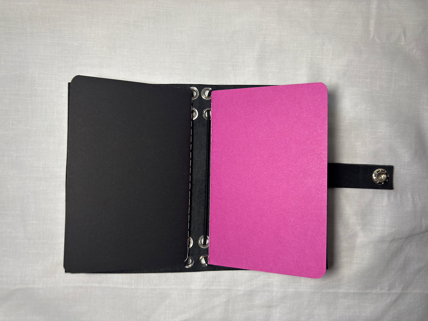Studded Leather A6 Bifold Journal